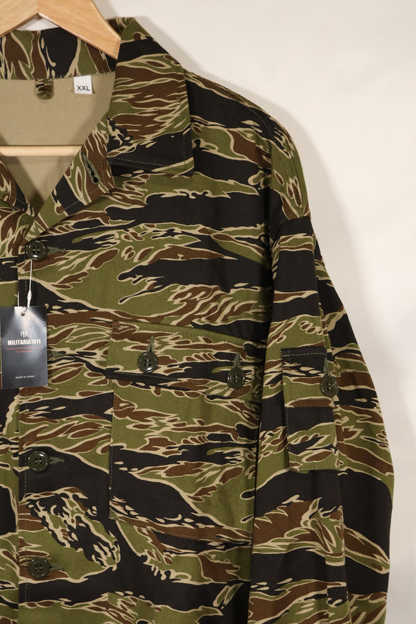 2024 US-XXL MILITARIA 1911 Early Gold Tiger US Cut Shirt Sample Used