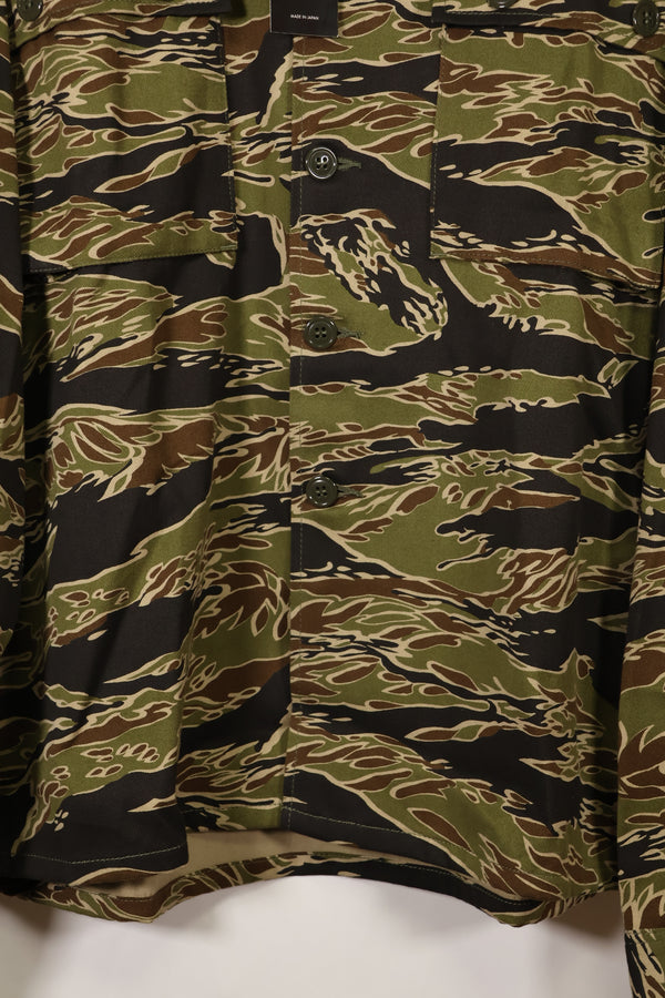 2024 US-XXL MILITARIA 1911 Early Gold Tiger US Cut Shirt Sample Used