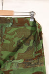 1960's Poplin ARVN leaf camouflage pants, size large, light fabric, rare, used.