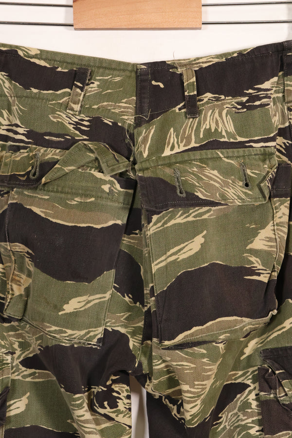 Mid-1960s Okinawa Tiger Pattern US Cut Modified Tiger Stripe Pants Used