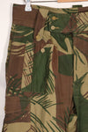 Real Rhodesian Army Rhodesian camouflage pants, faded, used.