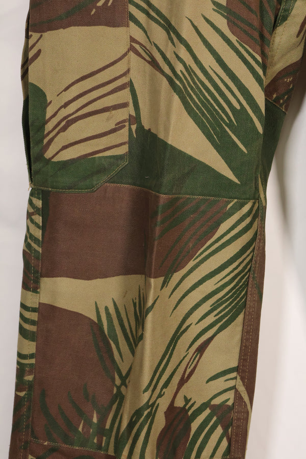 Real Rhodesian Army Rhodesian camouflage pants, faded, used.