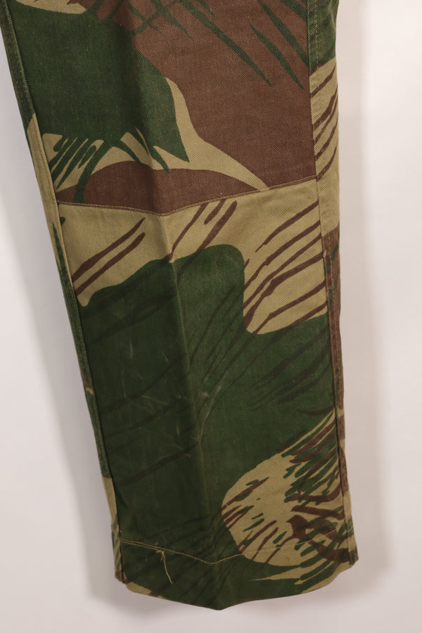Real Rhodesian Army Rhodesian camouflage pants, faded, used.