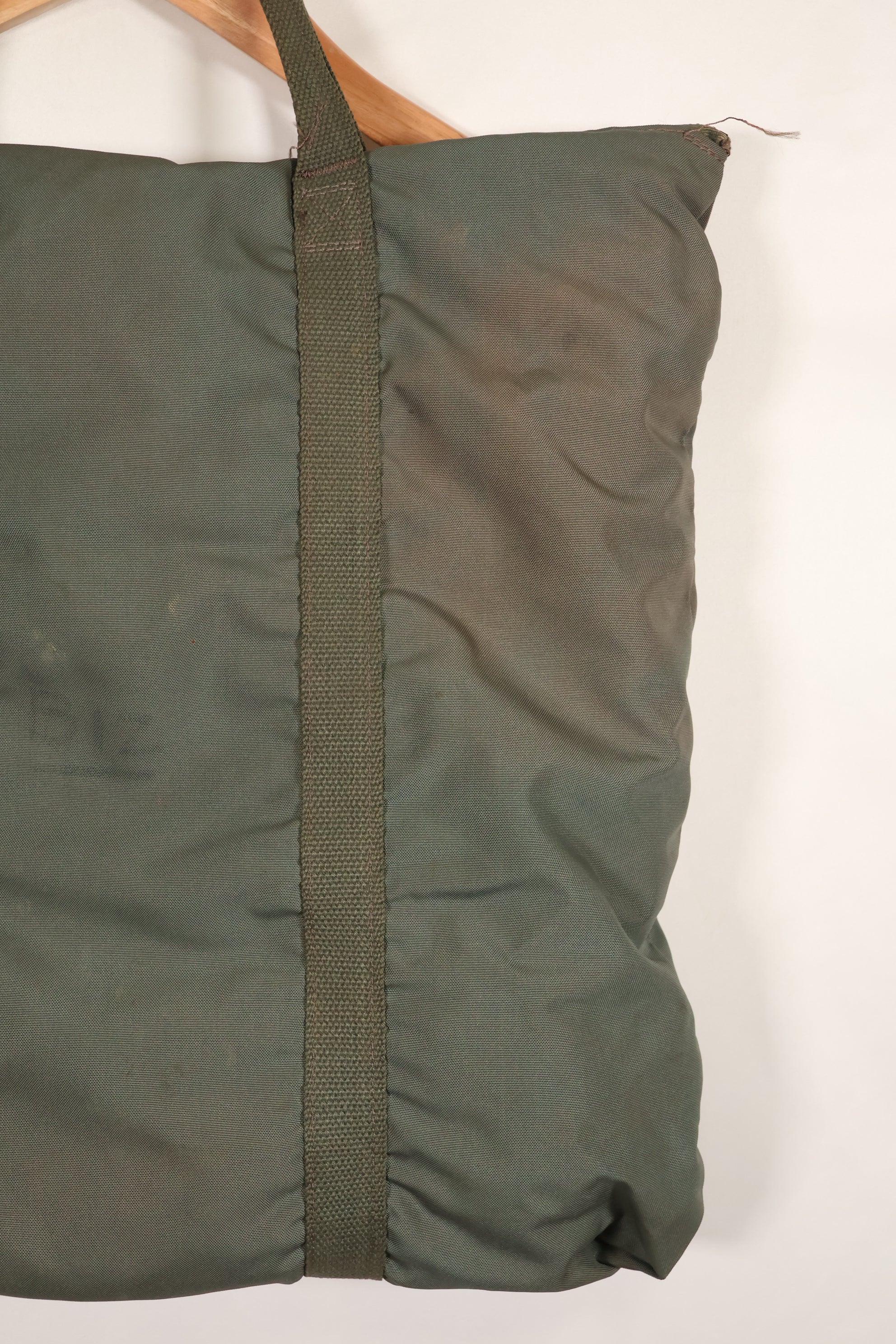 1950's U.S. Air Force early model helmet bag, zipper in operation, beautiful, used.