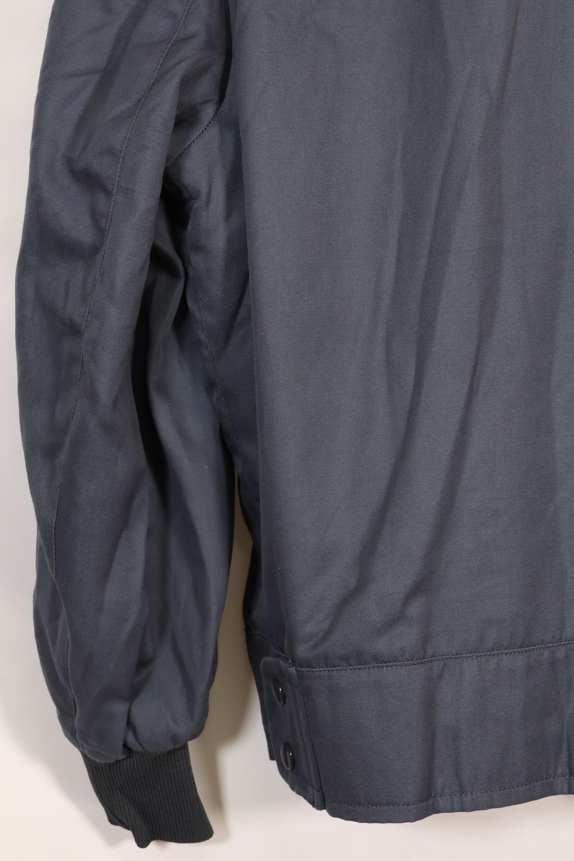 1970s East German military summer flight jacket, privately procured, used.