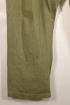 1950s, Size No. 6, British Army Battle Dress Denim Pants, Used