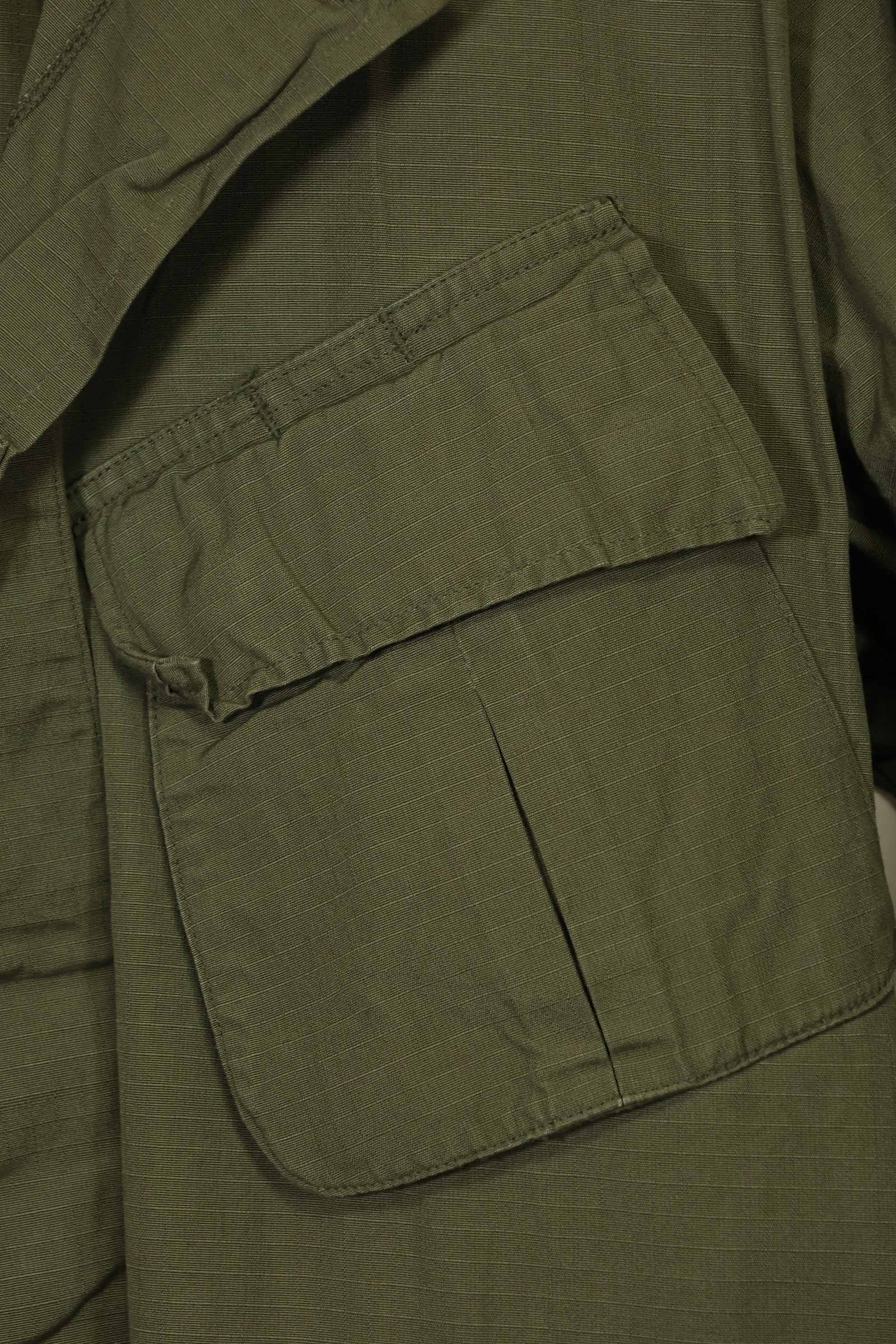 Actual 1969 Deadstock 4th Model Jungle Fatigue Jacket L-S D