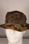 Real Tiger Stripe Locally Made Booney Hat Multiple Fabrics Rare