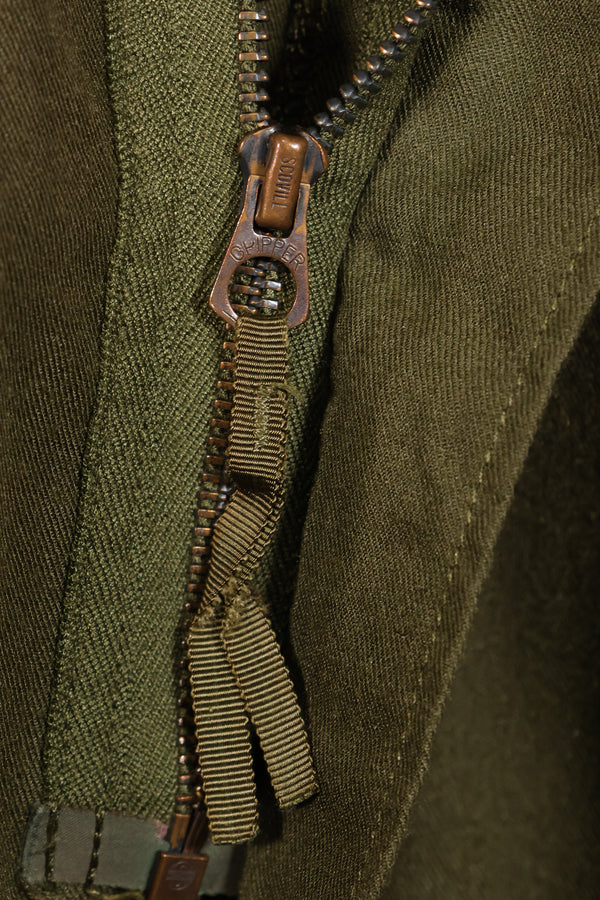 1971 Contract, M-L, U.S. Army, NOMEX Flame-Retardant Jacket for Pilots, with Patches, Used