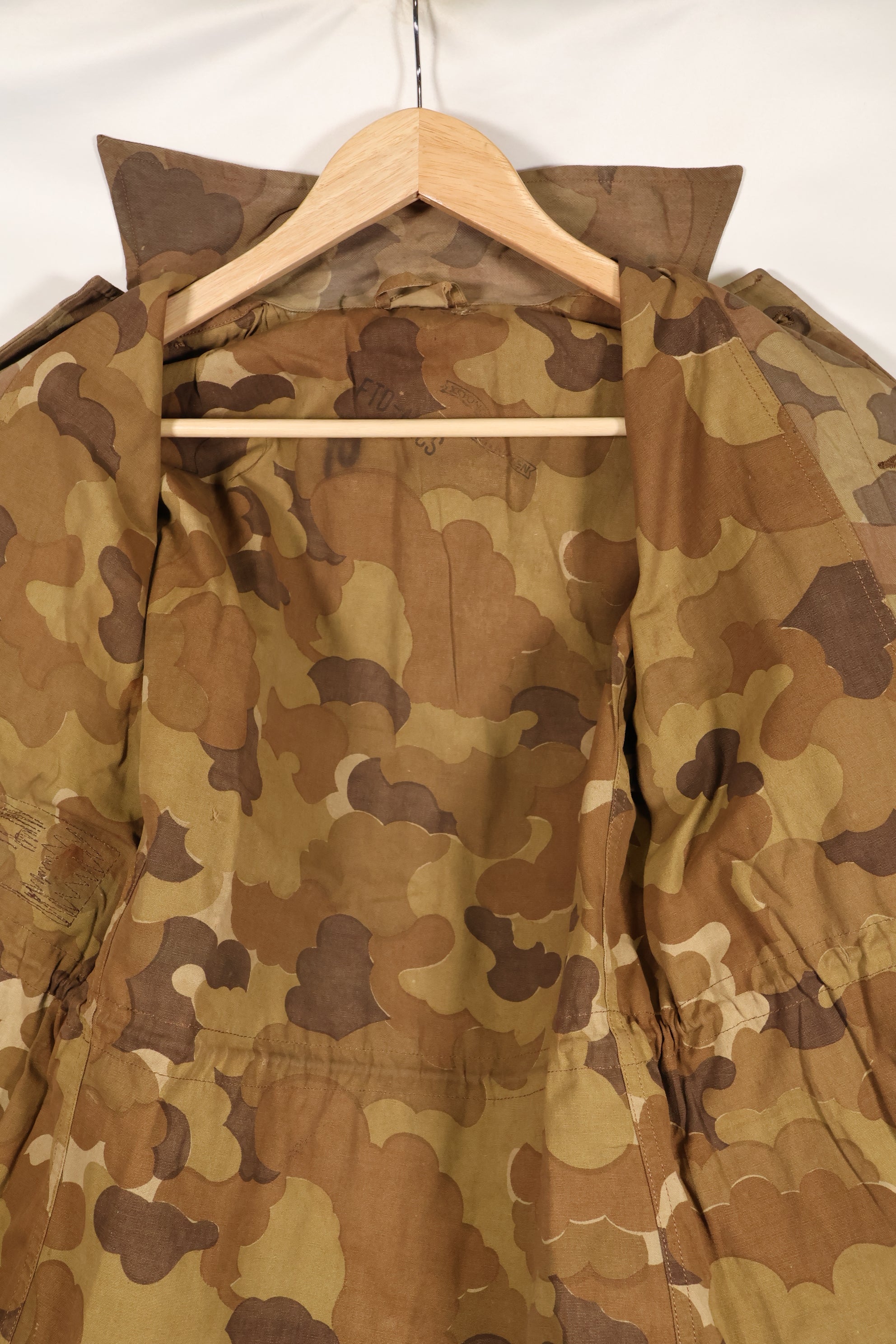 1960s ARVN Field Military Police Mitchell Camouflage Field Jacket, Used, A