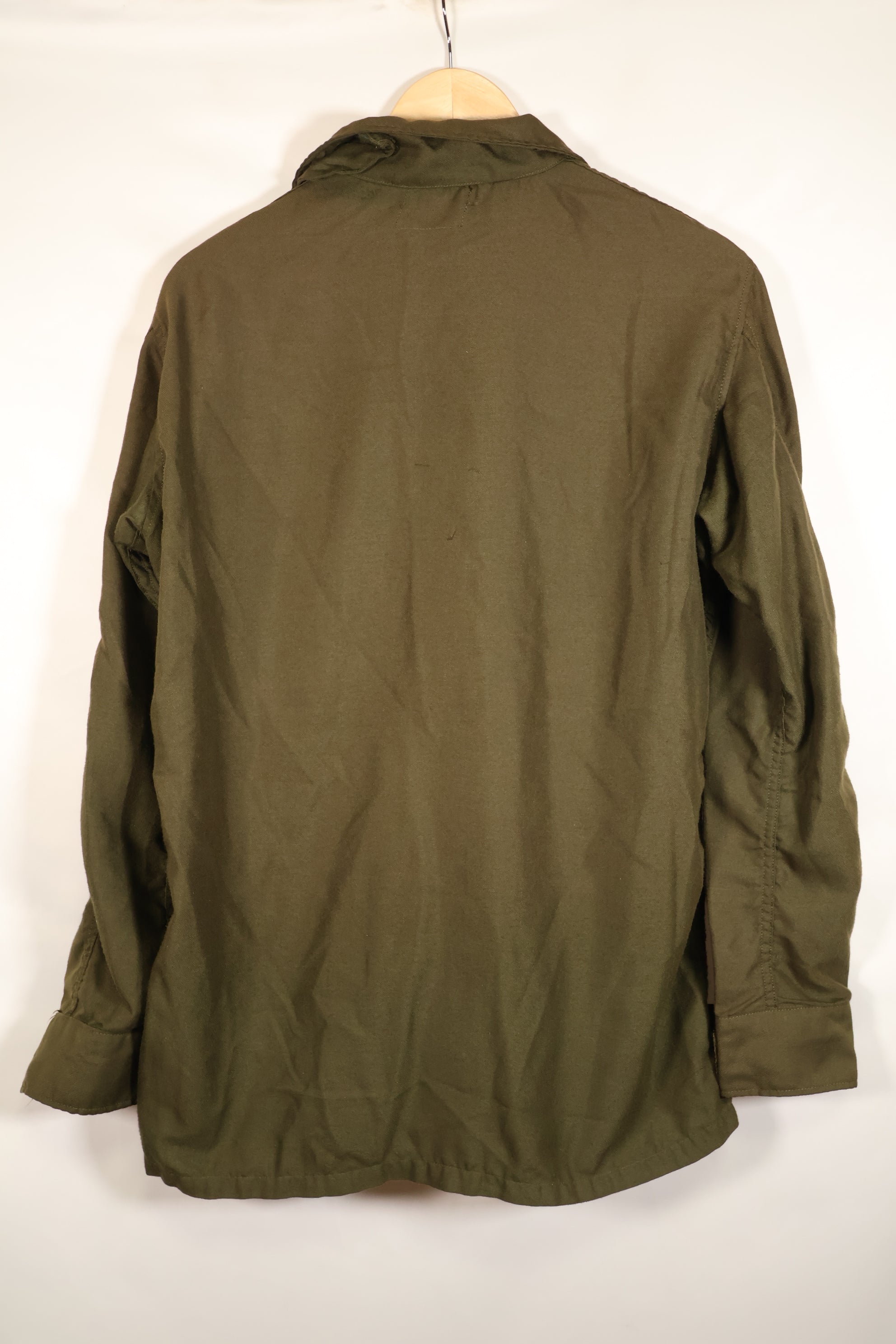 1971 Contract, M-L, U.S. Army, NOMEX Flame-Retardant Jacket for Pilots, with Patches, Used