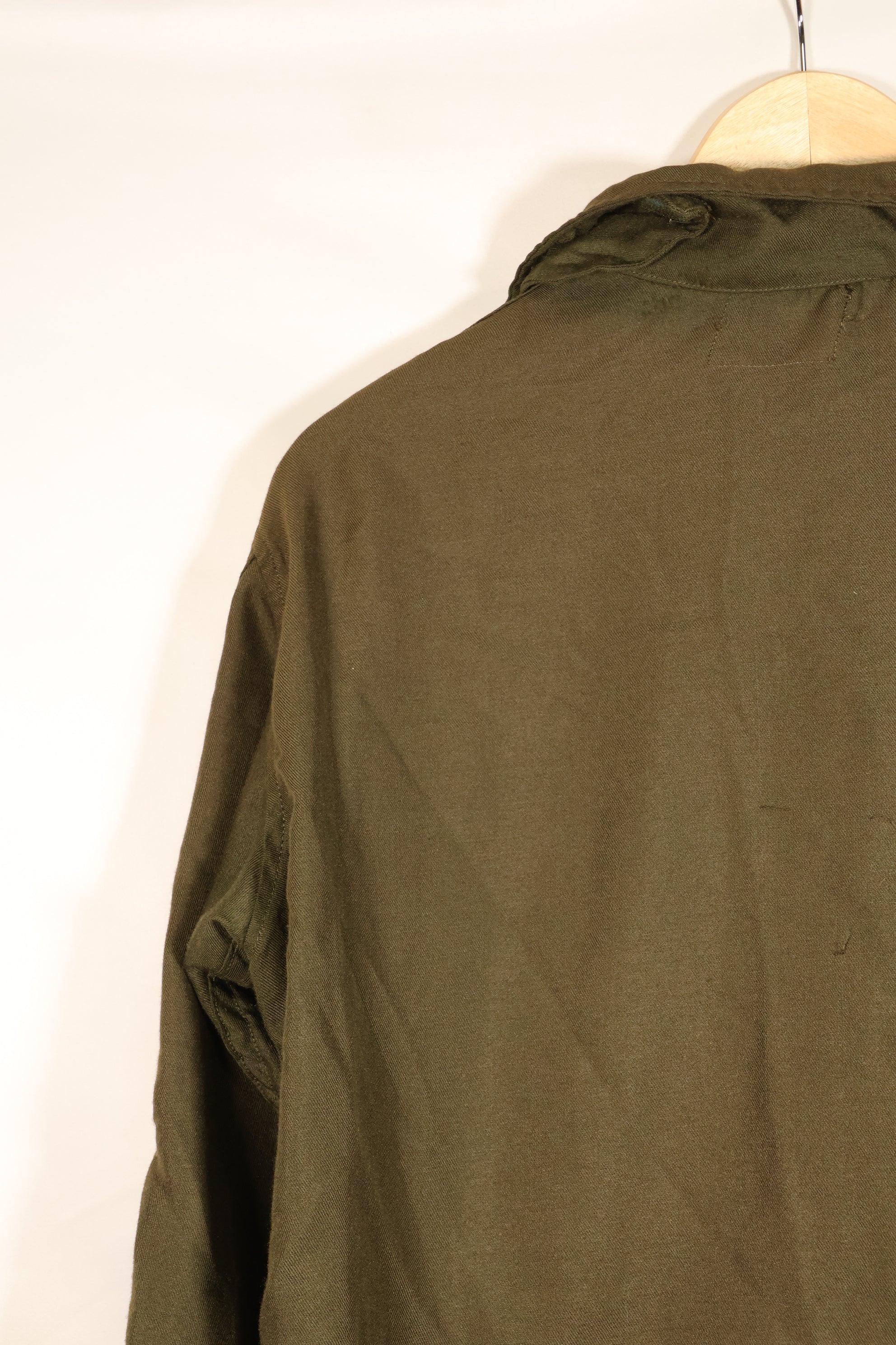 1971 Contract, M-L, U.S. Army, NOMEX Flame-Retardant Jacket for Pilots, with Patches, Used