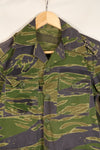 Authentic Fabric, Postwar Sewn, South Vietnamese Marine Corps (VNMC), 5th Pattern, Tiger Stripe Shirt, Used