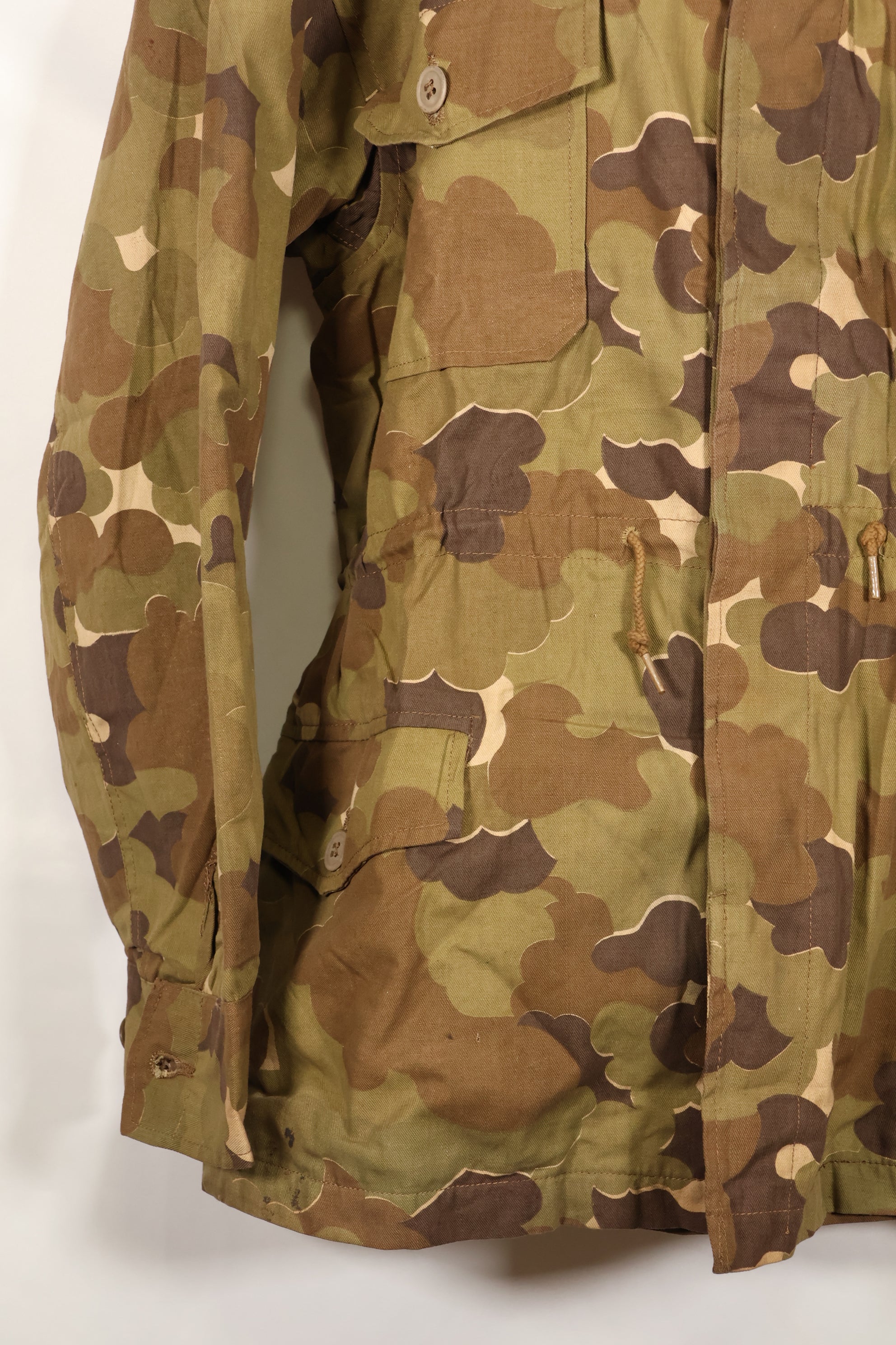 1960s ARVN Field Military Police Mitchell Camouflage Field Jacket, Used, B