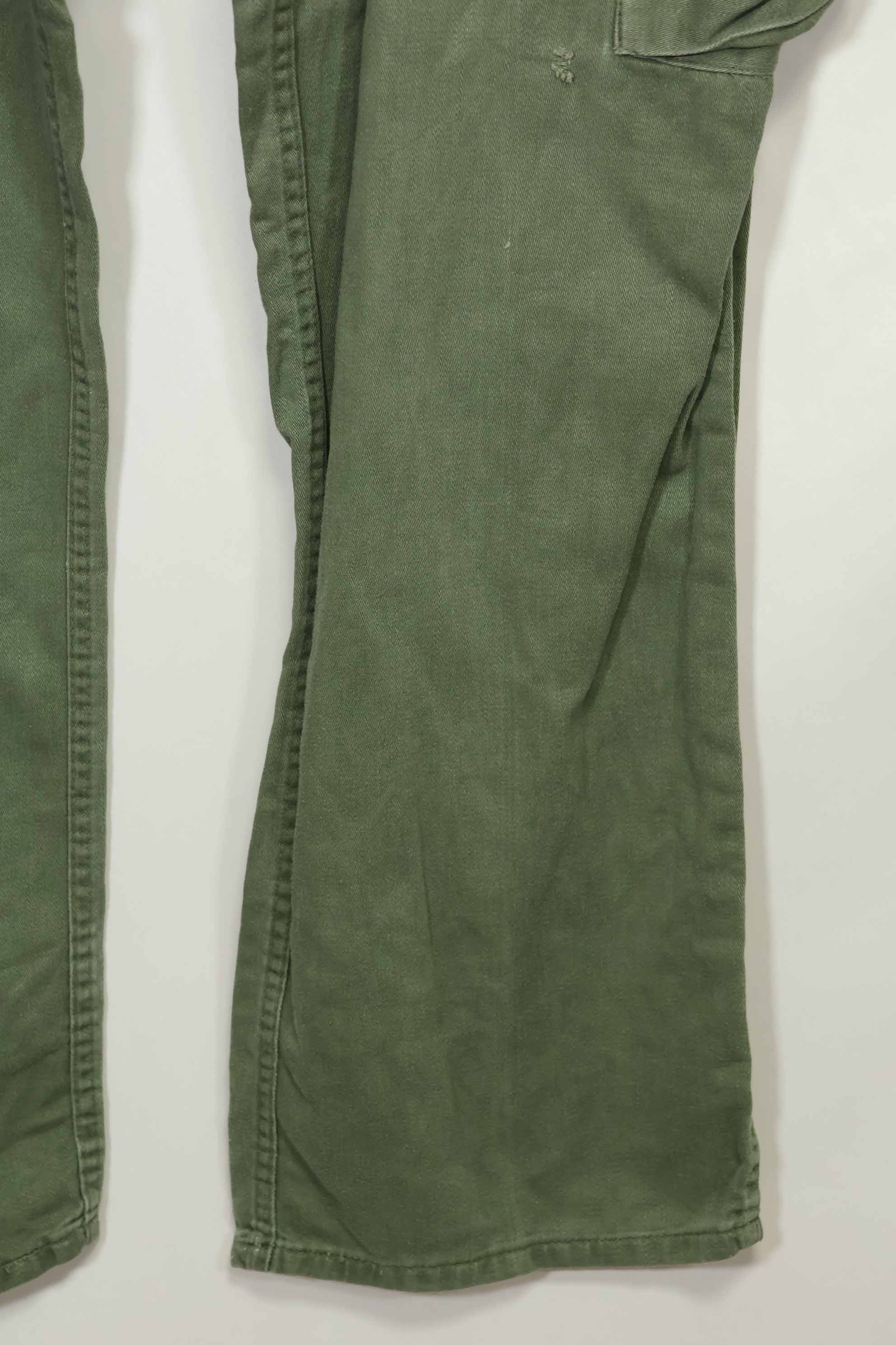 Early 1960s OG-107 Utility Uniform Baker Pants Modified 82nd Airborne Division D