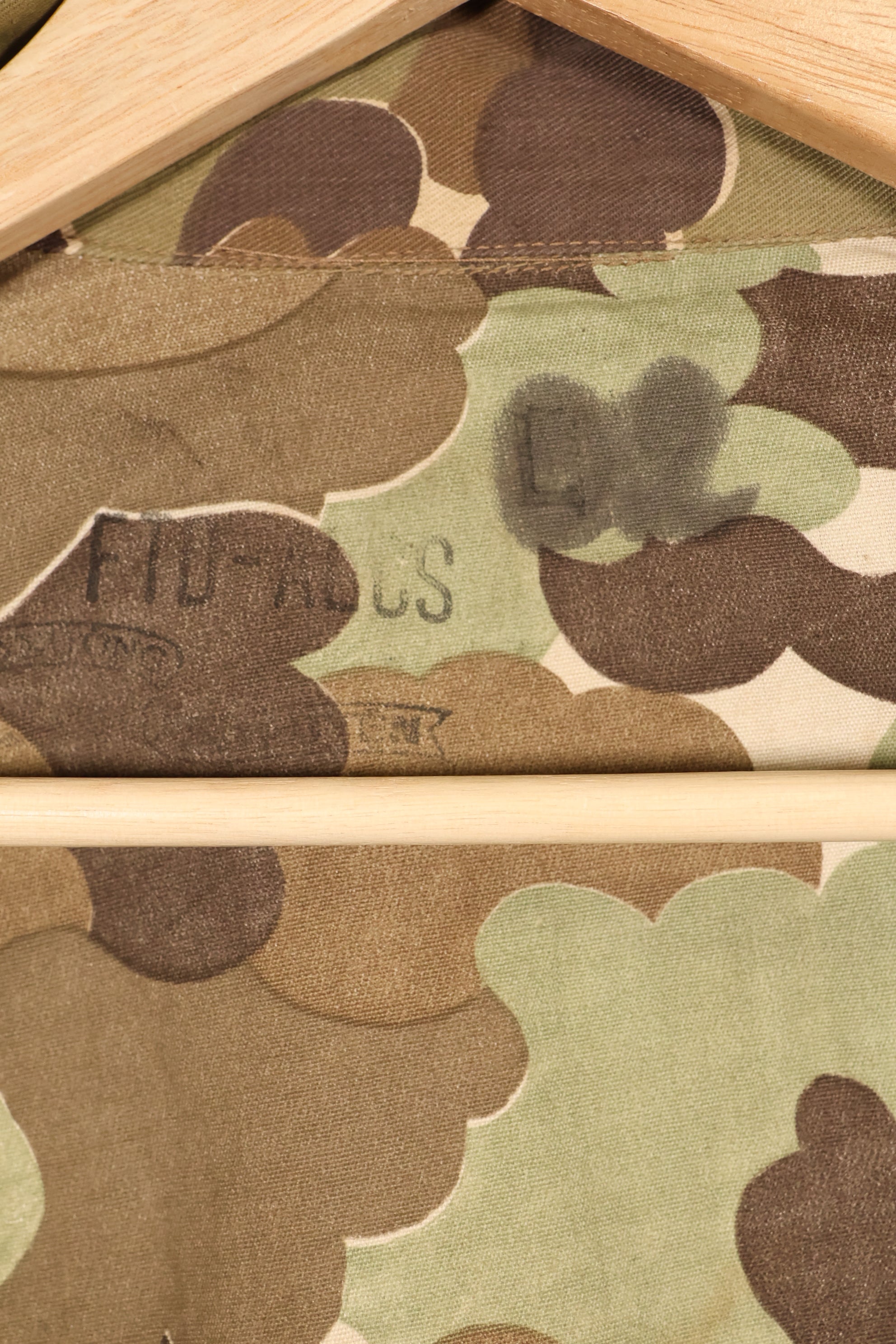 1960s ARVN Field Military Police Mitchell Camouflage Field Jacket, Used, B