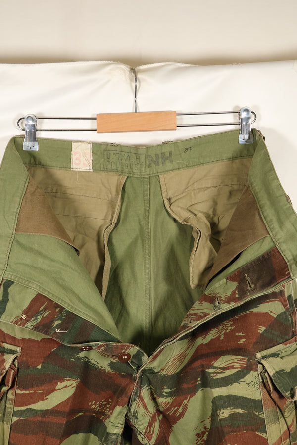 1960s French Army Lizard Camouflage Pants TAP 47/56 Pattern Used B