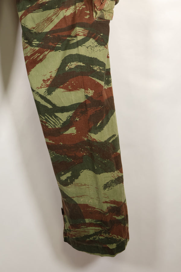 1960s French Army Lizard Camouflage Pants TAP 47/56 Pattern Used B