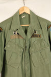 Estimated Contract Year: 1966–67 | S-R | 3rd Model Jungle Fatigue Jacket | Green Beret | Used