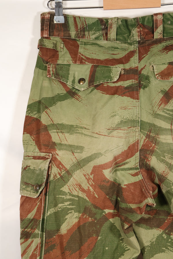 1960s French Army Lizard Camouflage Pants TAP 47/56 Pattern Used C