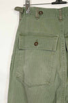 1950's USMC HBT P41 Cut Utility Pants Korean War Used