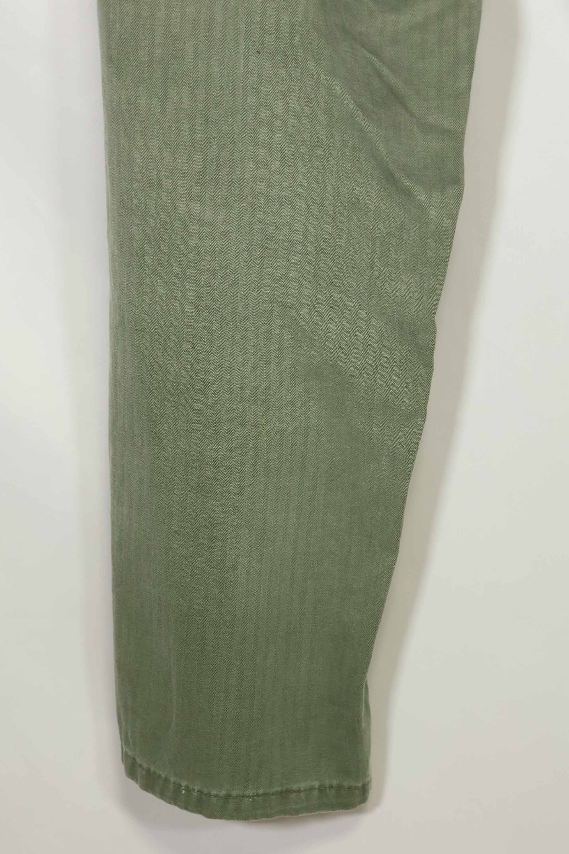 1950's USMC HBT P41 Cut Utility Pants Korean War Used