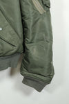 Real 1972 USAF flight jacket MA-1 used LARGE size