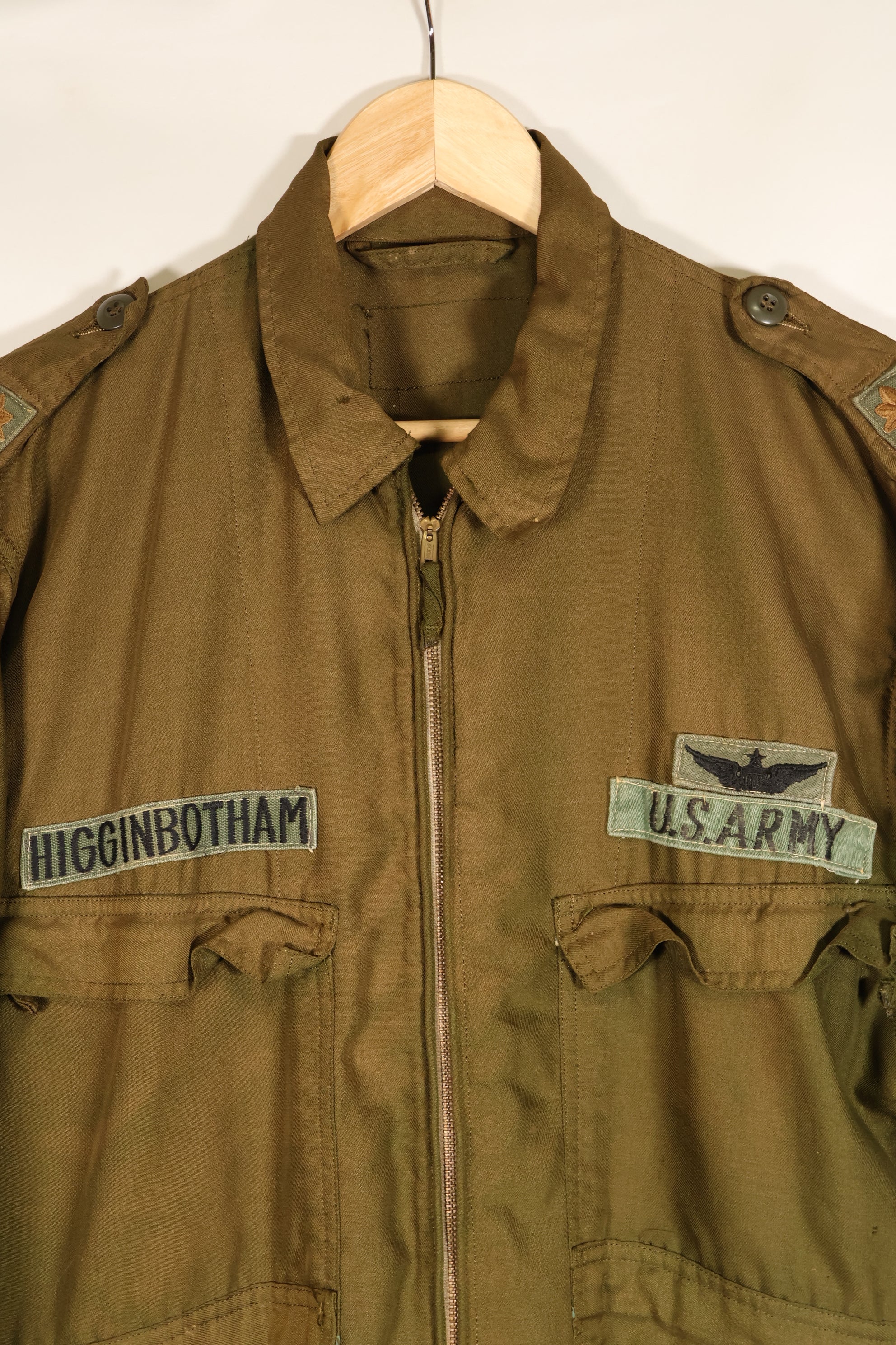 Late 1960s | Test Sample | U.S. Military | Nomex | Flight Suit | With Patches | Used