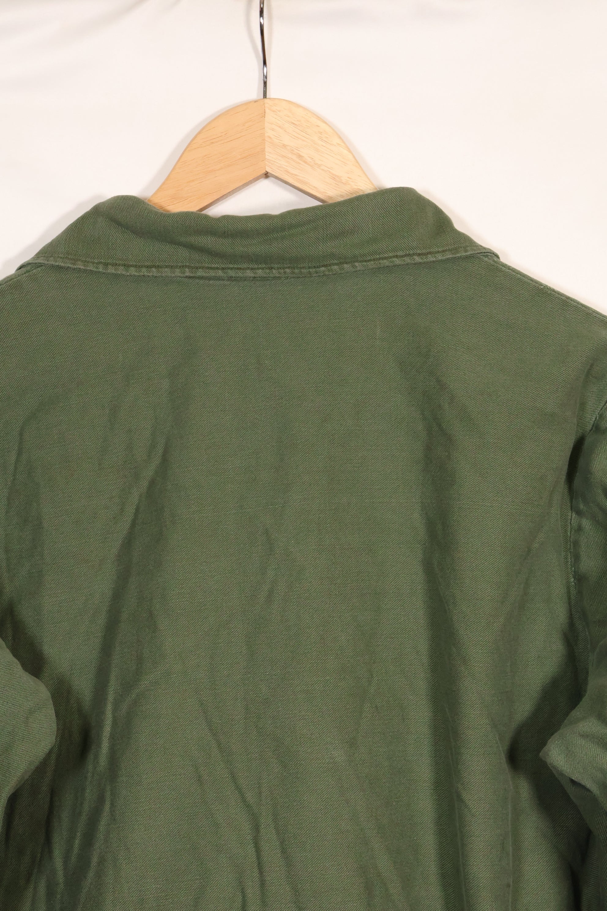 1967 Contract US Navy OG-107 Utility Shirt Engineering Corps SEABEES Identical Owner A