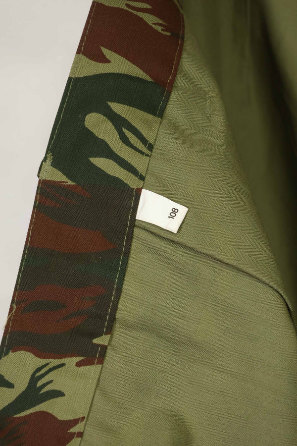 1980's French Army Lizard Camouflage Field Pants, unused.