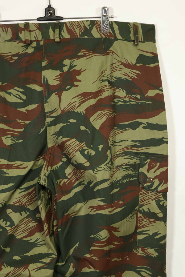 1980's French Army Lizard Camouflage Field Pants, unused.