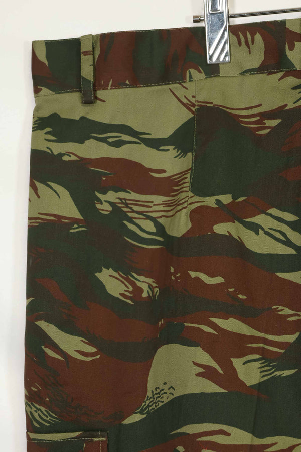 1980's French Army Lizard Camouflage Field Pants, unused.