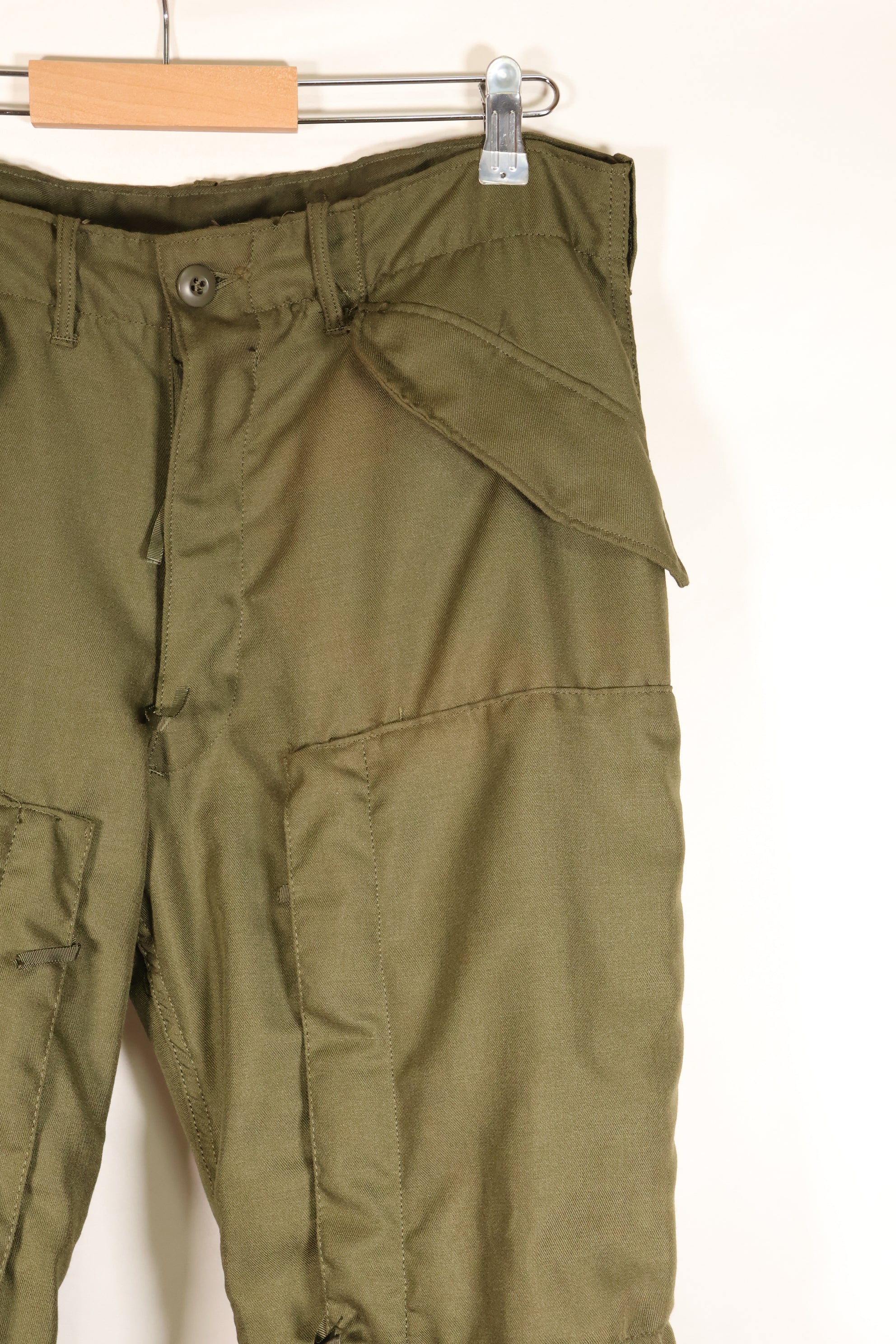 1971 Contract, Deadstock, M-S, U.S. Military, NOMEX Material, Flame-Retardant Flight Pants, Pilot, Paper Tag Missing