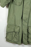 Real 2nd Model Jungle Fatigue Short Sleeve Jacket LONG-MEDIUM Stained and Scratched Used Copy