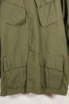1968 S-R 4th Model Jungle Fatigue Jacket, JFK Center, almost unused.