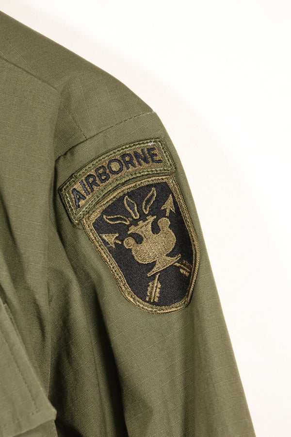 1968 S-R 4th Model Jungle Fatigue Jacket, JFK Center, almost unused.