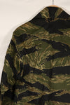 Dead stock Okinawa Tiger Tiger stripe US cut shirt US-S with Okinawa Inspected Stamp A