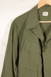 1969 Contract M-R Non Rip 3rd Model Jungle Fatigue Jacket, used, with tape.
