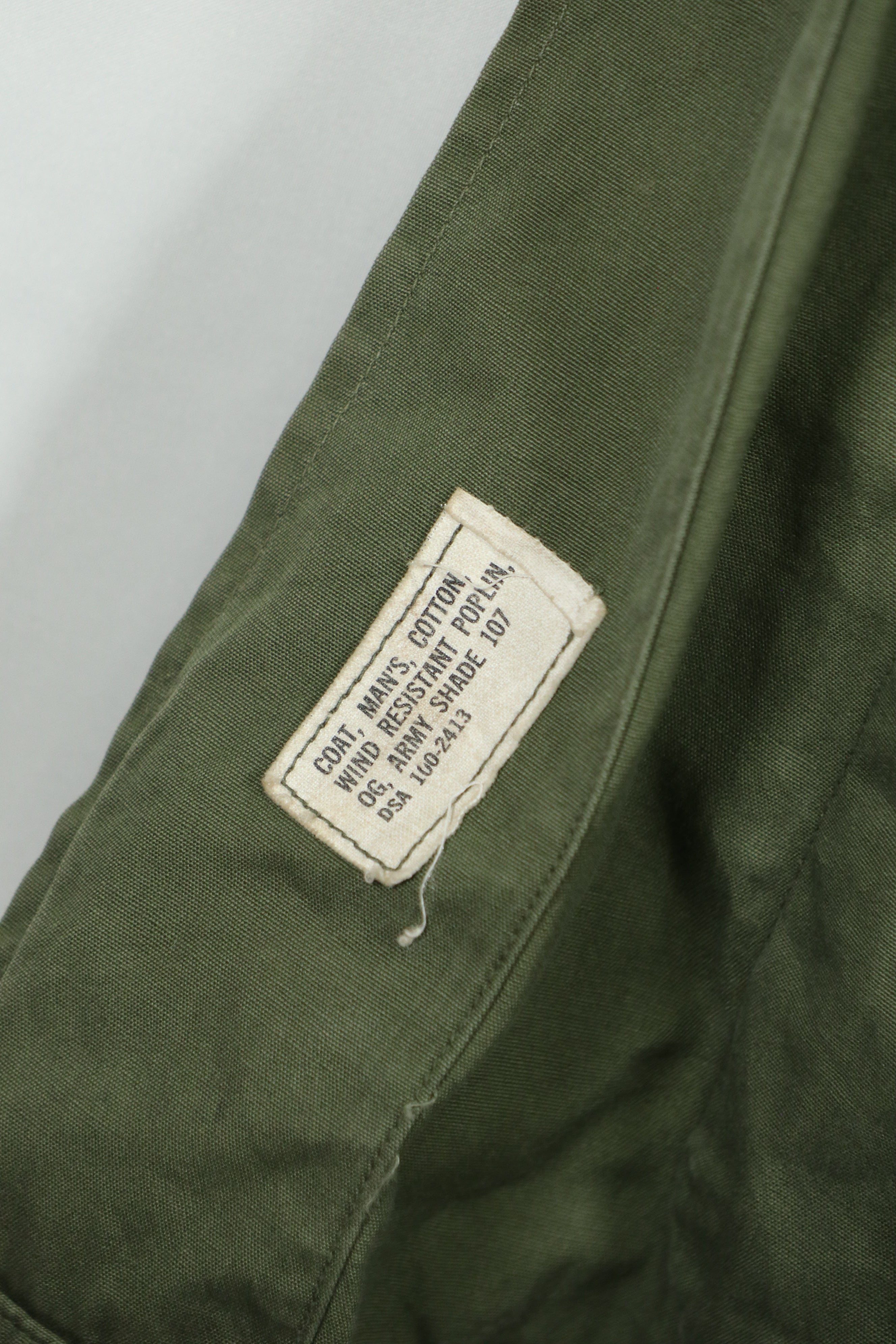 Real 2nd Model Jungle Fatigue Jacket, no size tag, scratches, used.