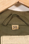 1940s US Army M43 Field Jacket 2nd Inf Custom Painted Jacket, almost unused.