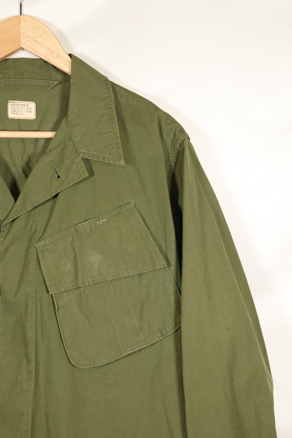 Circa 1967 M-R 3rd Model Jungle Fatigue Jacket, used.