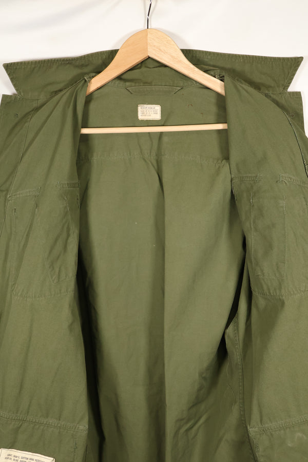Circa 1967 M-R 3rd Model Jungle Fatigue Jacket, used.
