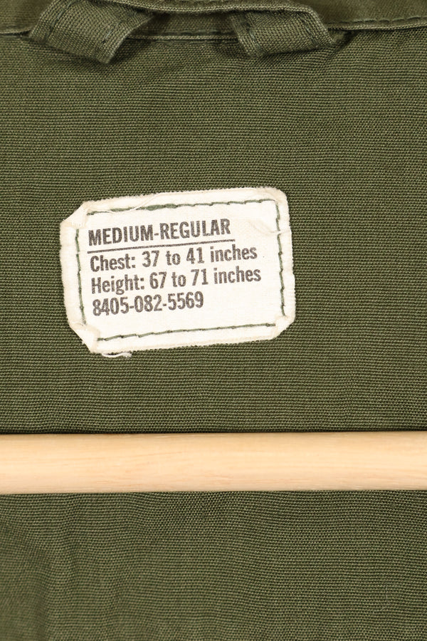 1967 Contract M-R 3rd Model Jungle Fatigue Jacket in good used condition
