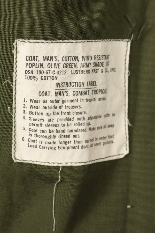 1967 Contract M-R 3rd Model Jungle Fatigue Jacket in good used condition