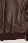 1950s-60s lot US Navy G-1 flight jacket without contract label, used.