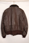 1969 Contract Size 44 US Navy G-1 Flight Jacket Large Size Used