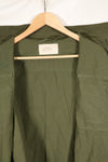 Circa 1966-67 M-R 3rd Model Jungle Fatigue Jacket with patches, good condition.