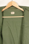 1968 Contract M-S 4th Model Jungle Fatigue Jacket, used, with US ARMY tape.