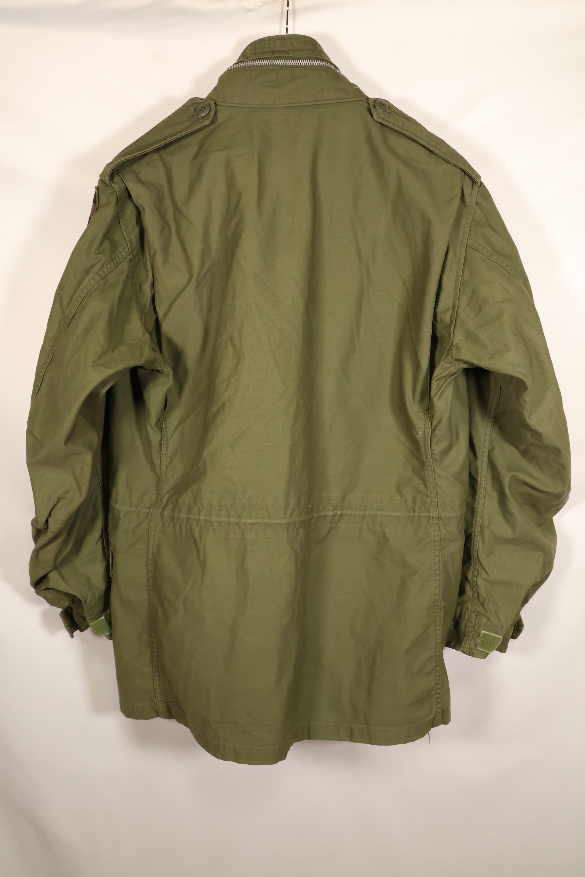 1969年契約　M-L　アメリカ軍　2nd Model M65 フィールドジャケット　アルミジッパー　中古品