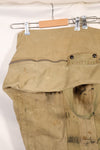 1940s U.S. Army Air Corps USAAF Pilot Kit Bag, used.